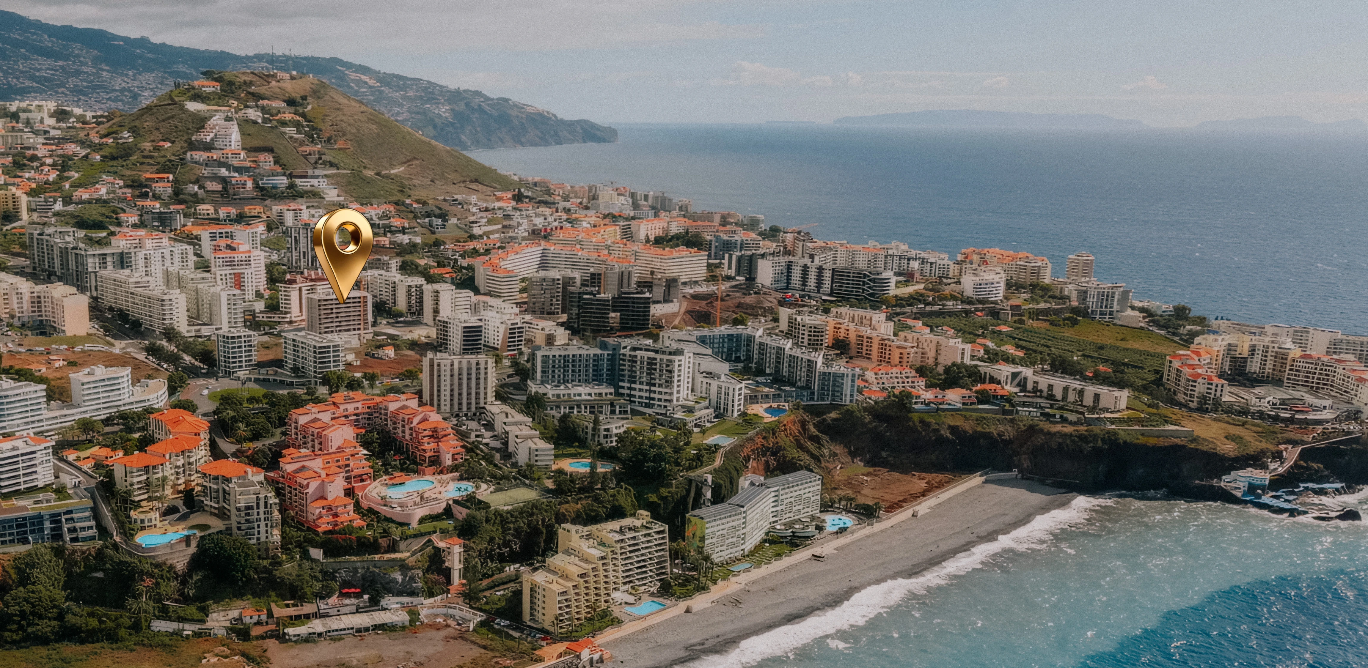 Funchal location map