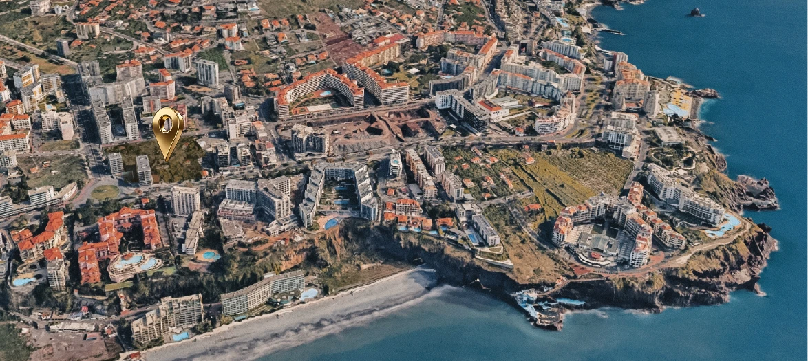 Funchal location map