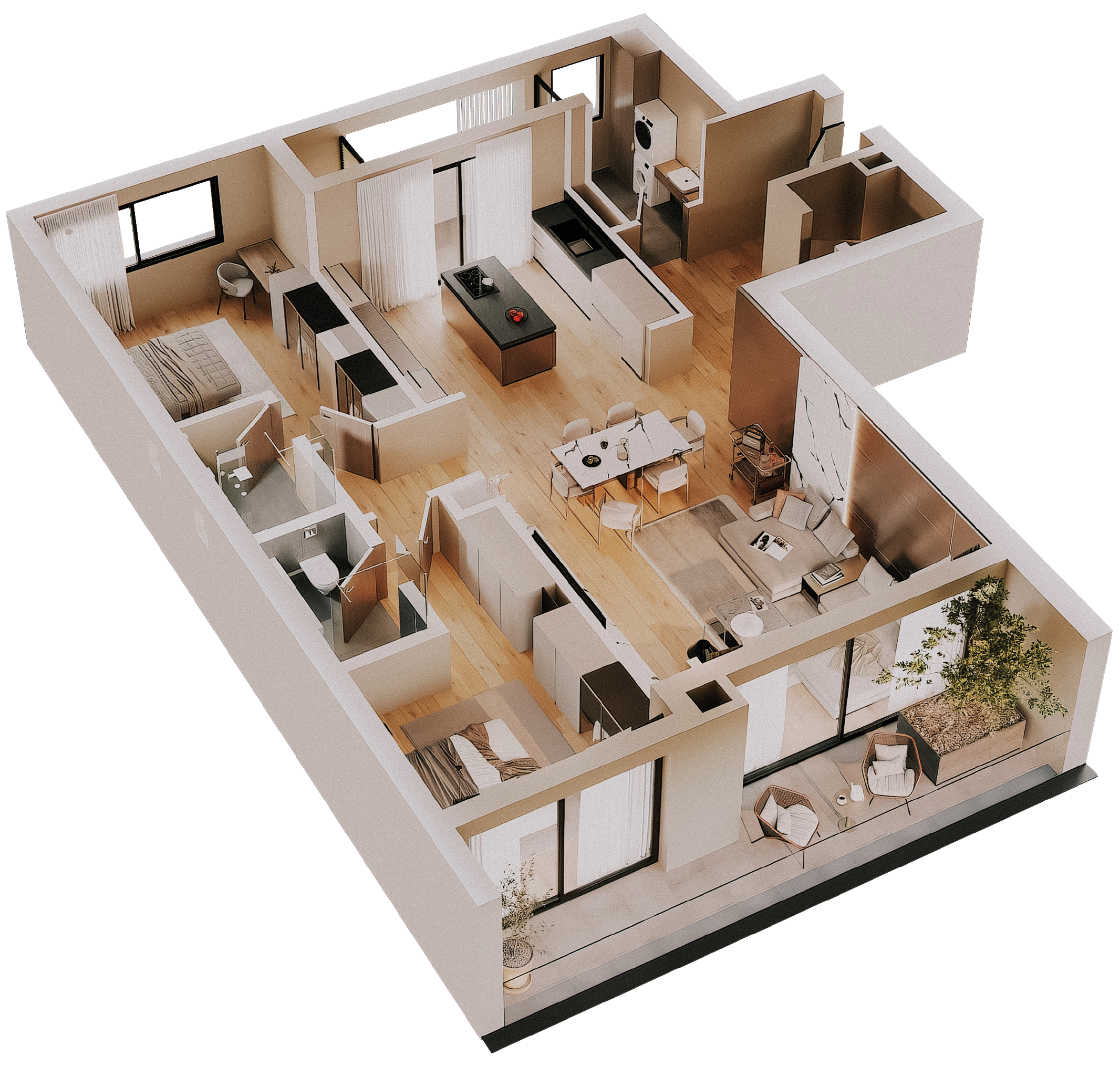 Typology T2 - model A
